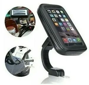 Suporte Celular P/ Moto 360º - Impermeável C/ Carregador Usb