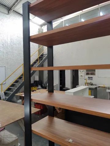 Estnte para escritorio modelo industrial - Foto 6