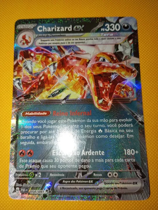 Charizard EX(054/091) - Carta Pokémon
