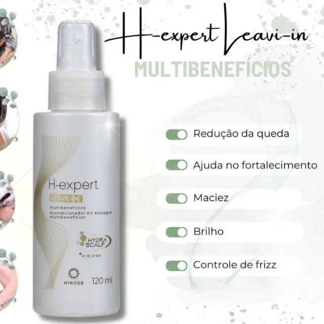  Leave-in Multibenefícios H-Expert - Cuidado Completo para Seus Cabelos! - Foto 2