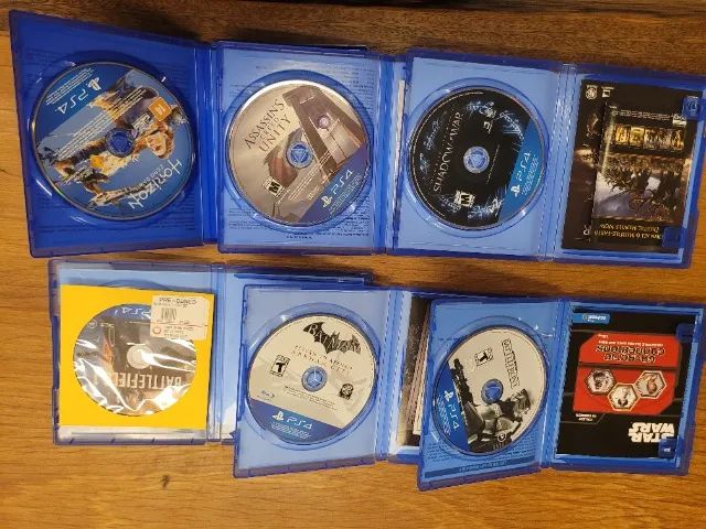 Jogos de PS4:Batlefront, Batman:return to arkhan,Batlefield 1,Shadow of War,Horizon,AC Uni - Foto 2