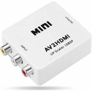 Conversor AV para HDMI - Upscaler 1080p - Novo - Foto 3