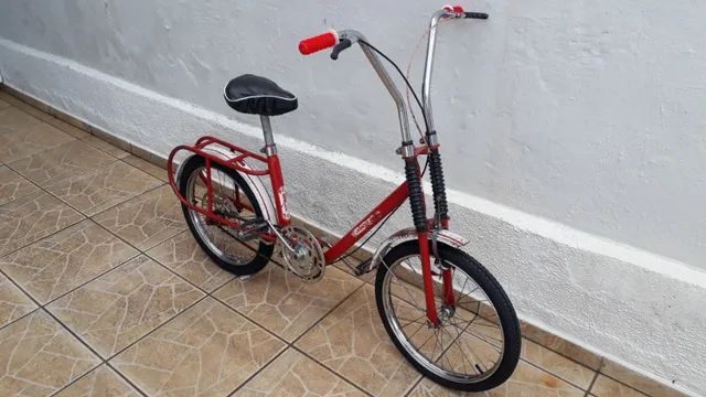 Bicicleta antiga Caloi Berlineta Role aro 20 2
