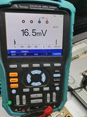 Osciloscópio minipa 200mgz e multímetro portátil  - Foto 2