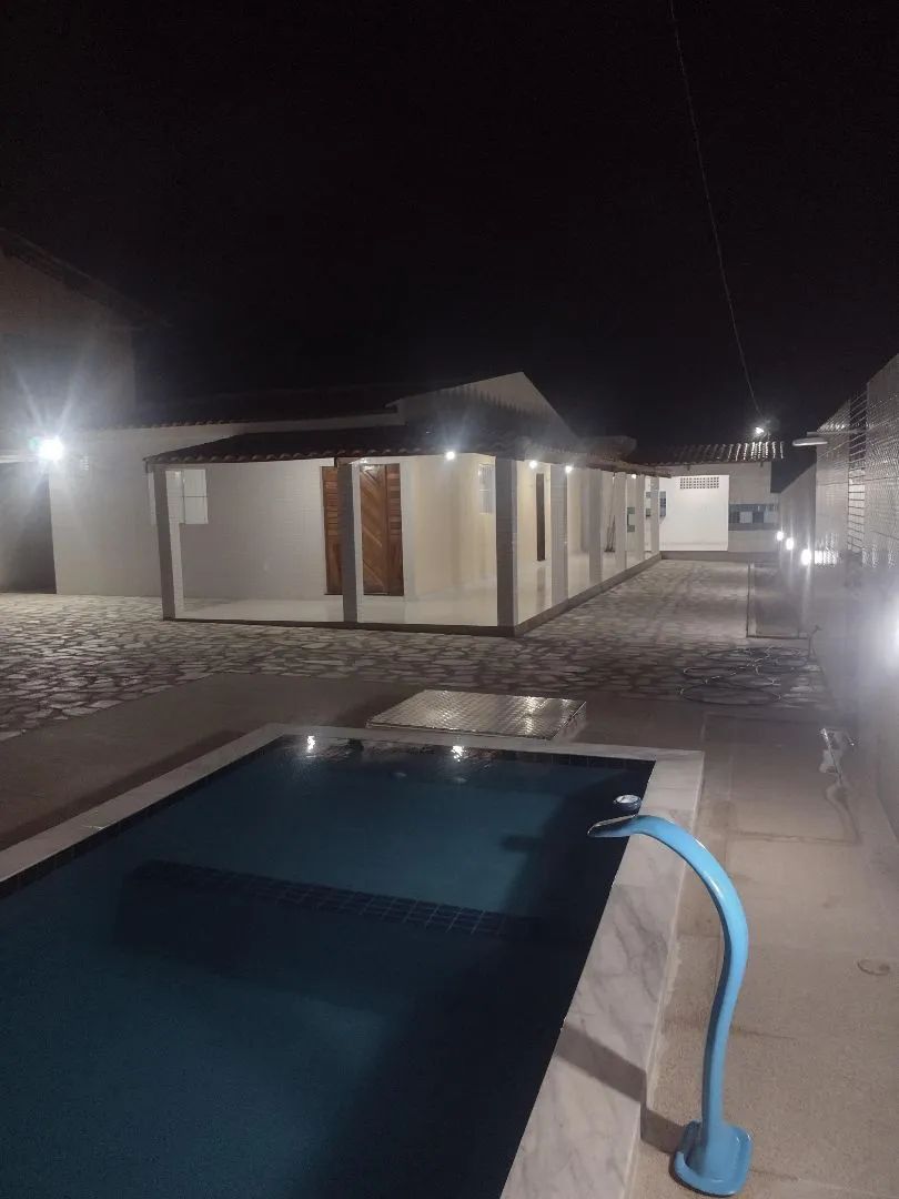 Casa para temporada na praia de jacumã a 3 minutos de carro para o mar.