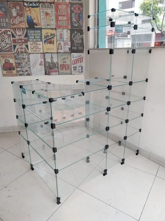 Móvel caixa e baleiro em vidro temperado  - Foto 2