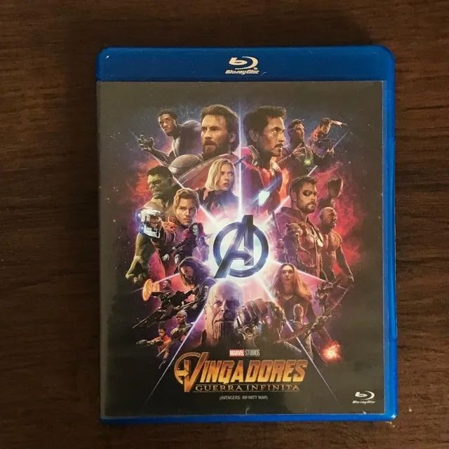 Bluray Vingadores 3D + Guerra Infinita + Ultimado (3 Filmes) - Foto 5