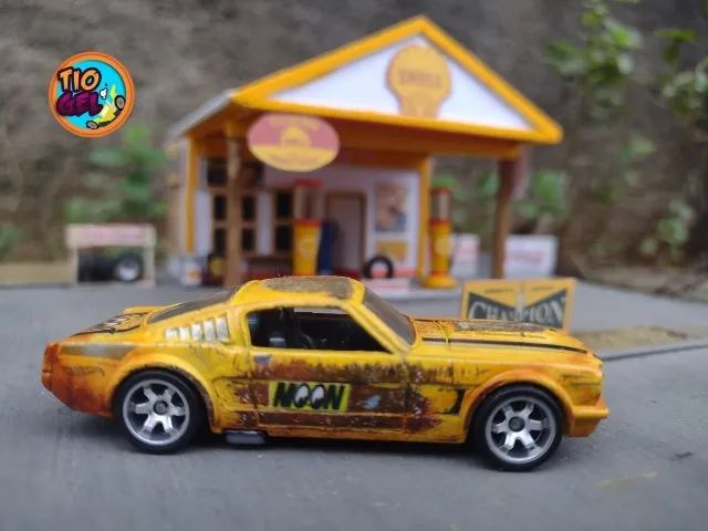 hot wheels ford mustang fastback rust
