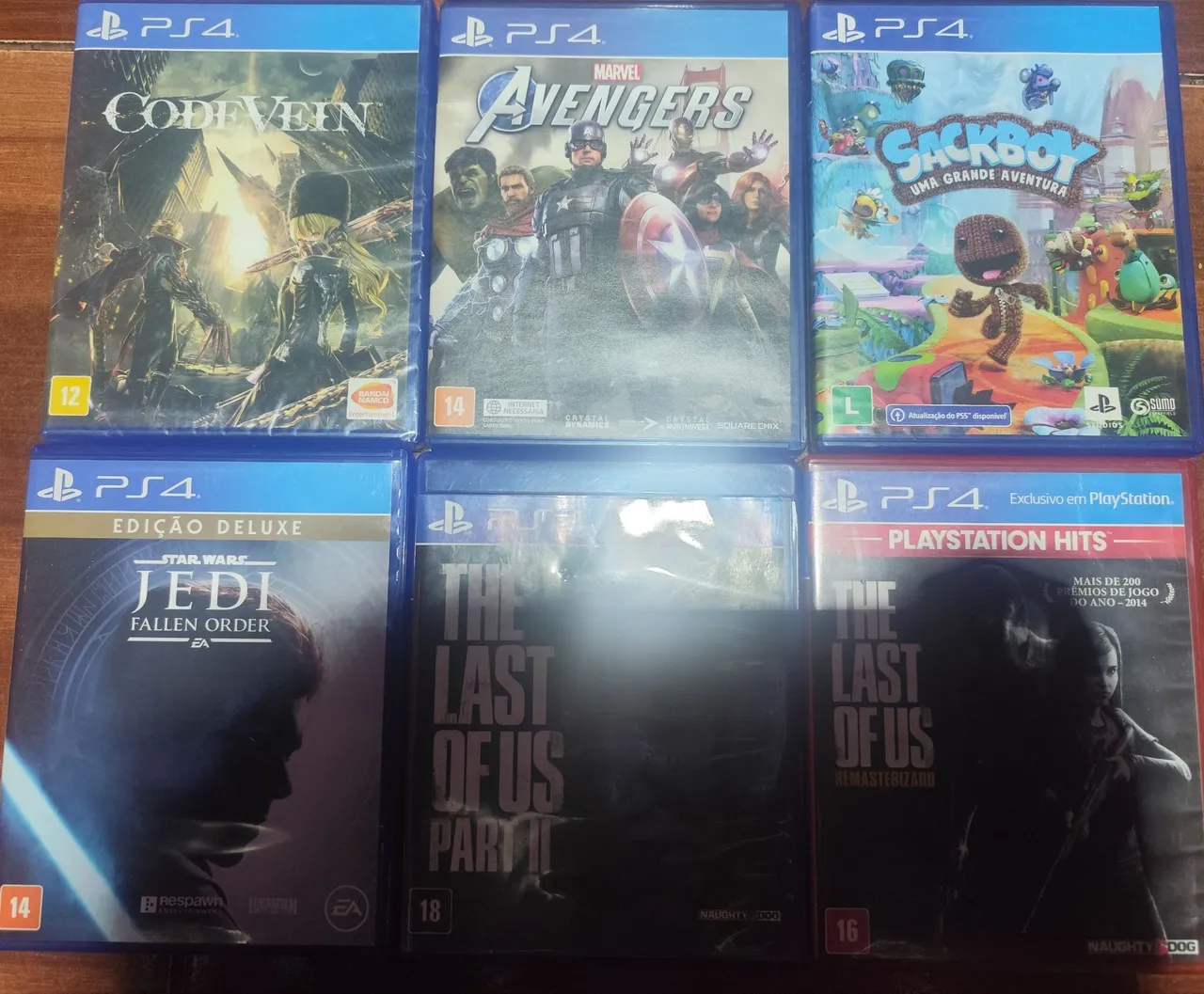 Jogos PS4 - Pacote Completo