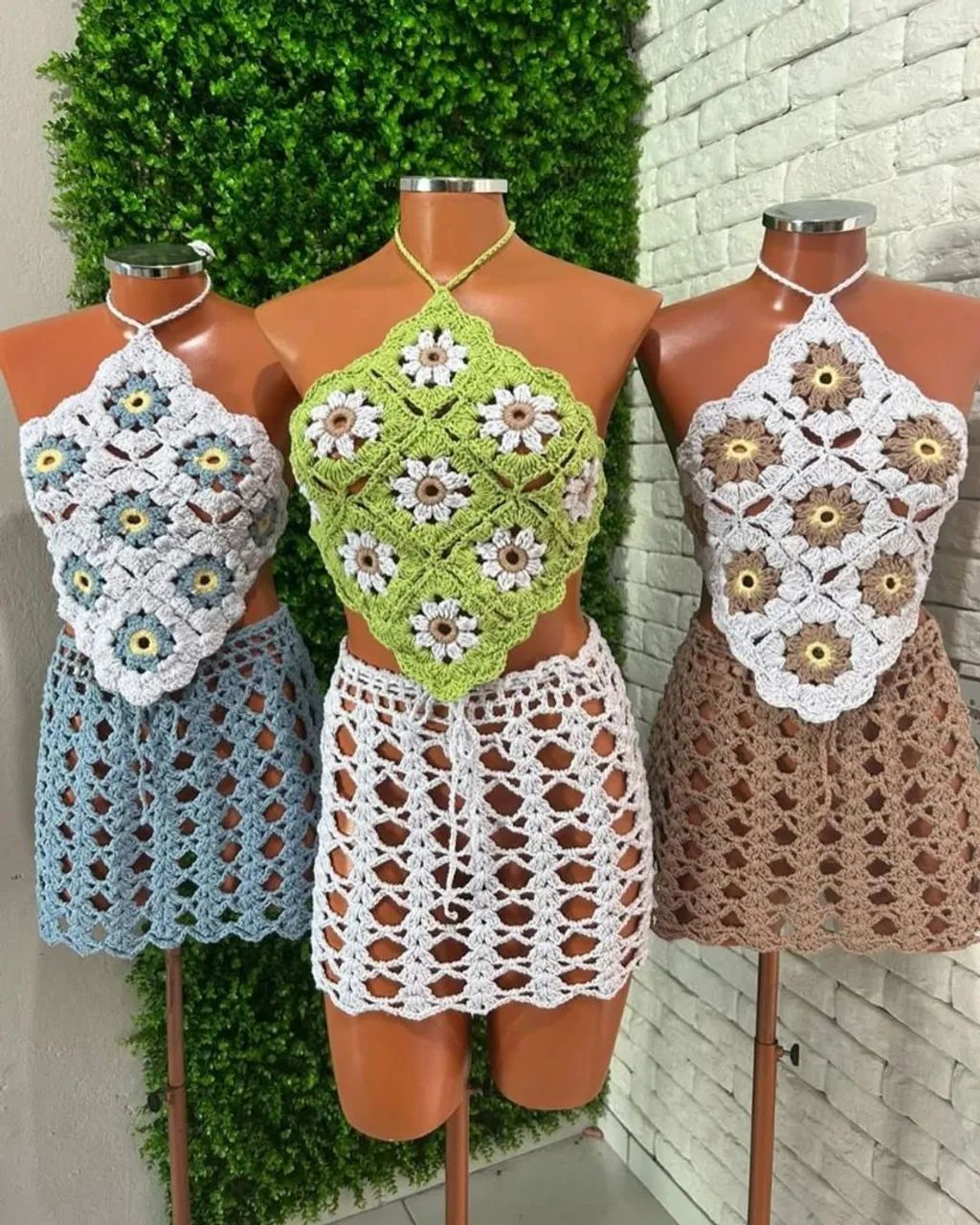 Coleção crochê moda praia  - Foto 5