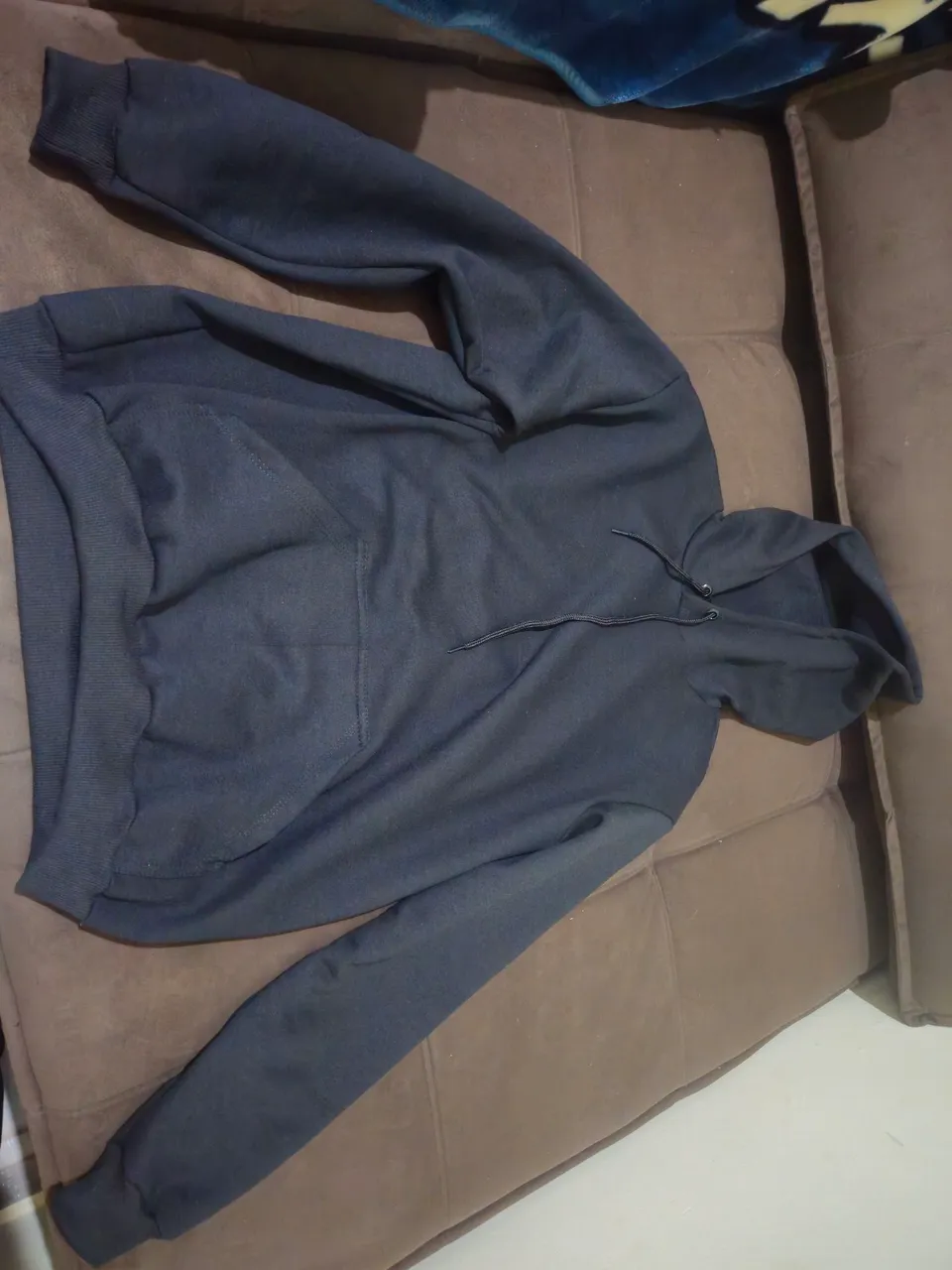 Casaco de Moletom Masculino Preto