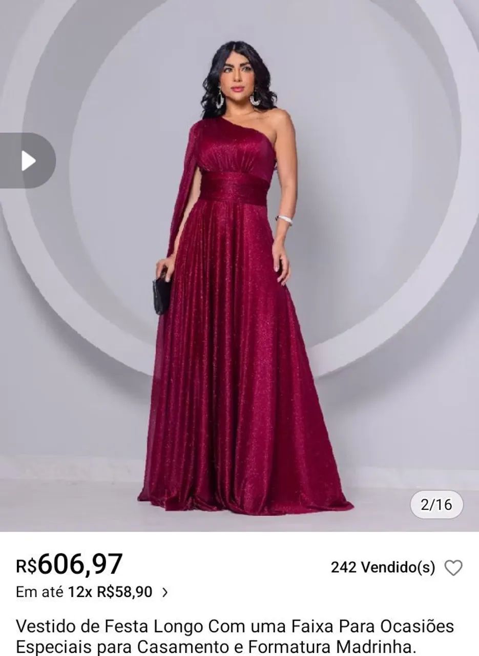 Vestidos de festa novo - Foto 6