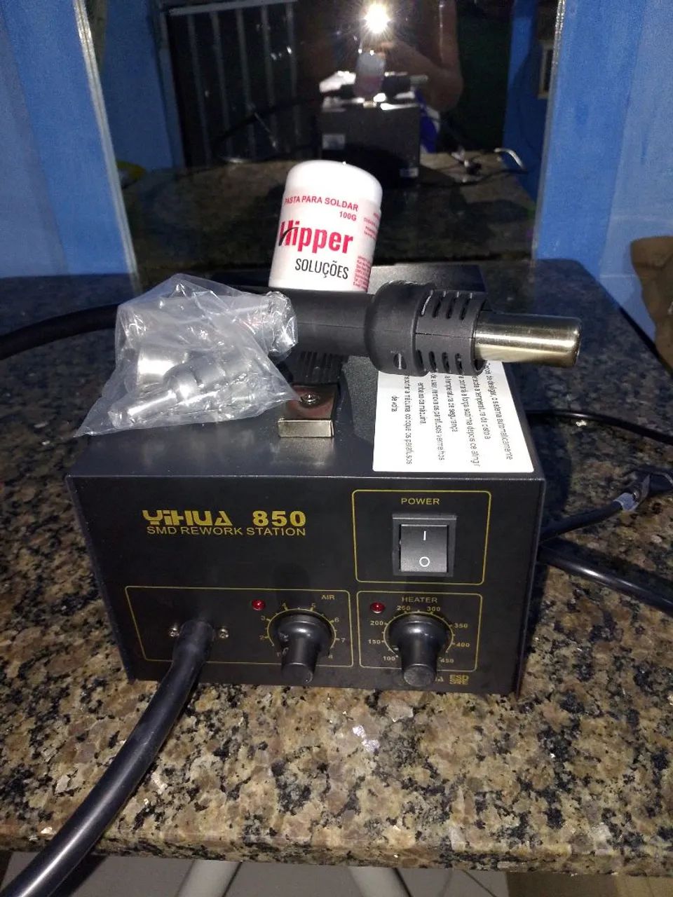 Vende se máquina de máquina de solda para conserto de celular 