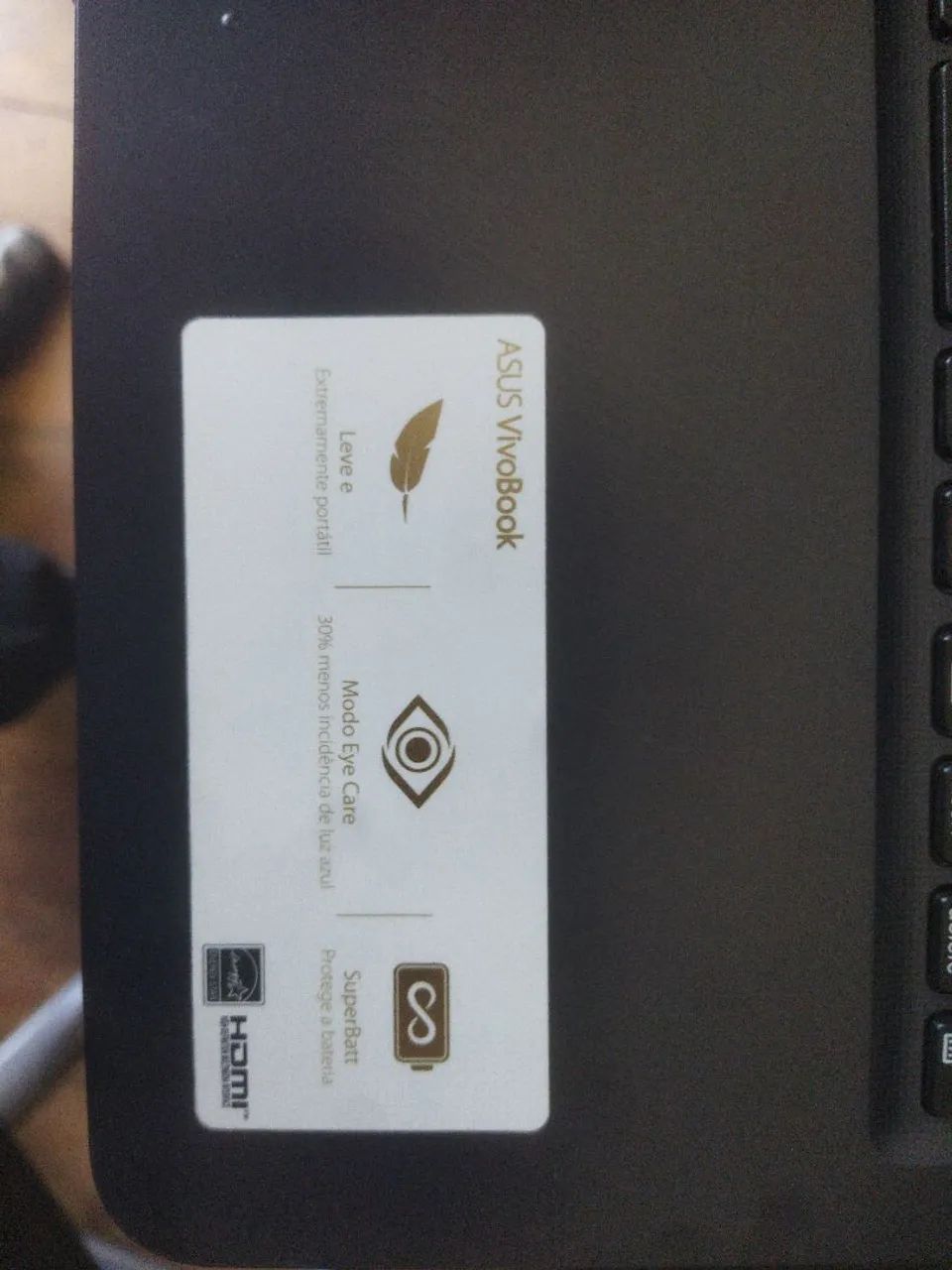 Notebook Asus VivoBook I3 8gb SSD. - Foto 2