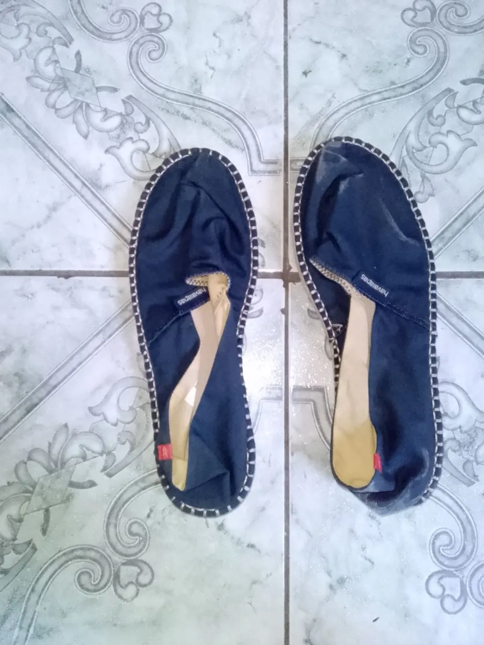 Alpargatas Havaianas Azul Marinho RARIDADE NUNCA USADO ORIGINAL NUM 41