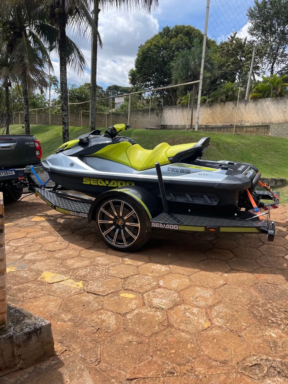 Jet ski gti 2021 segundo dono carreta nova  - Foto 13