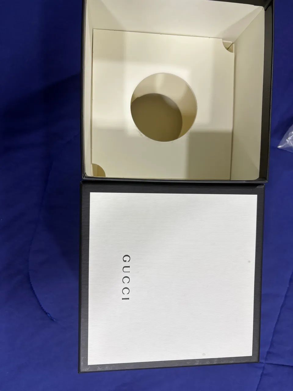 Caixa Gucci quadrada 17x17cm prof 19cm - Foto 4