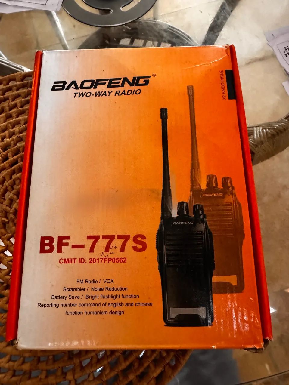Par de Rádio Comunicador