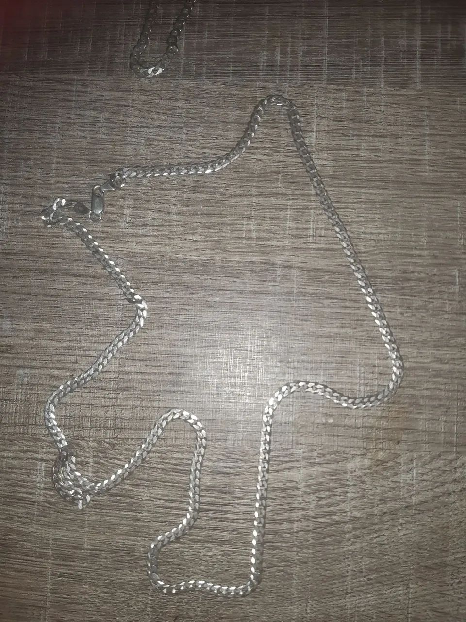 Corrente de Prata Masculina e pulseira  - Foto 2