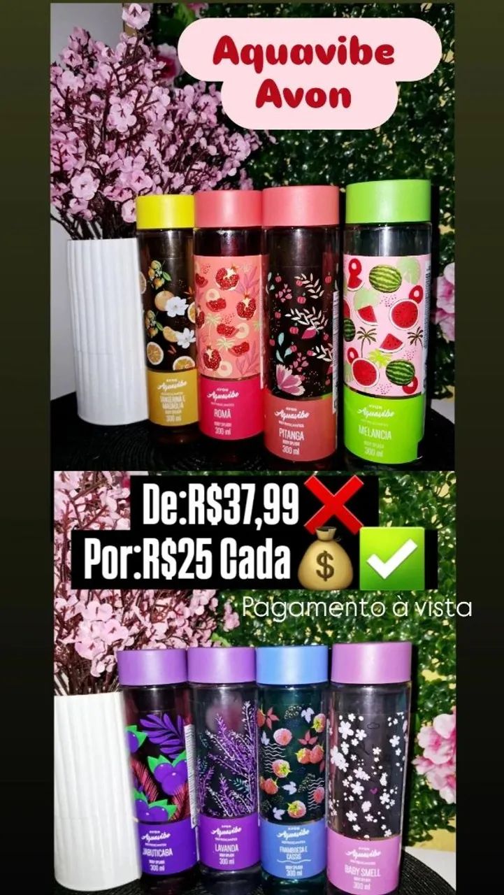 Body Splash Aquavibe Avon - Promoção!