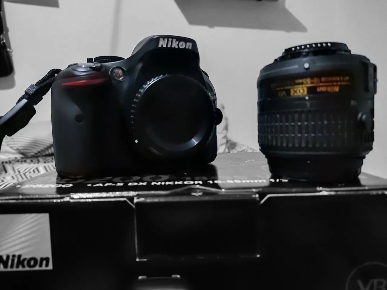 Câmera fotográfica Nikon D5200 com Lente 18-55mm VR II - Foto 5