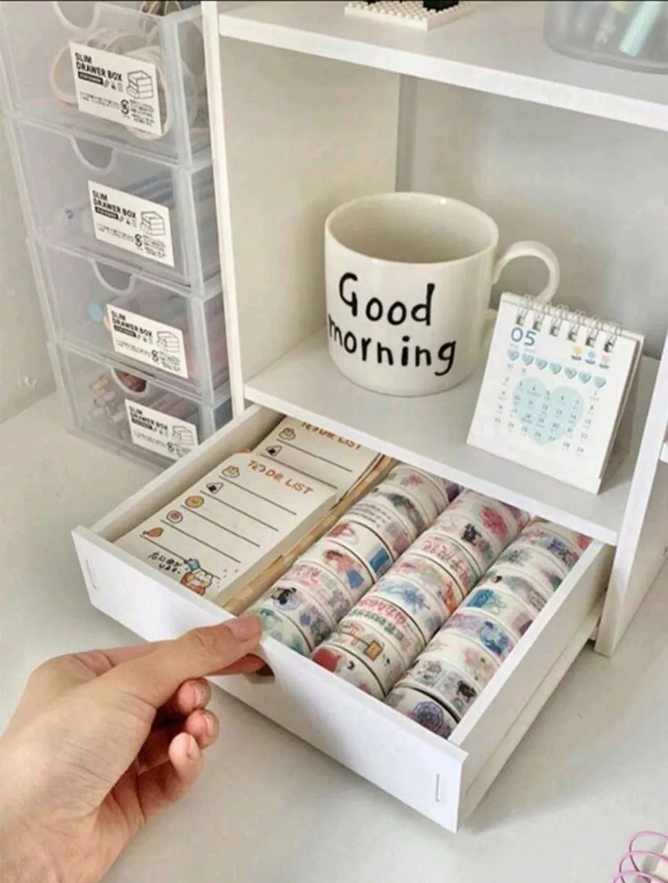 Organizador de mesa para escritório - Super fofo! - Foto 4