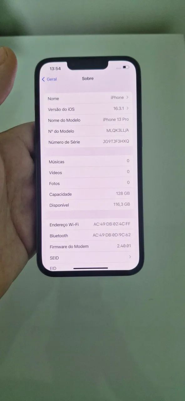 IPHONE 13 PRO- 128GB- *MELHOR PREÇO* - Foto 3