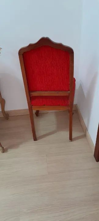Cadeira Vintage Vermelha - Foto 3