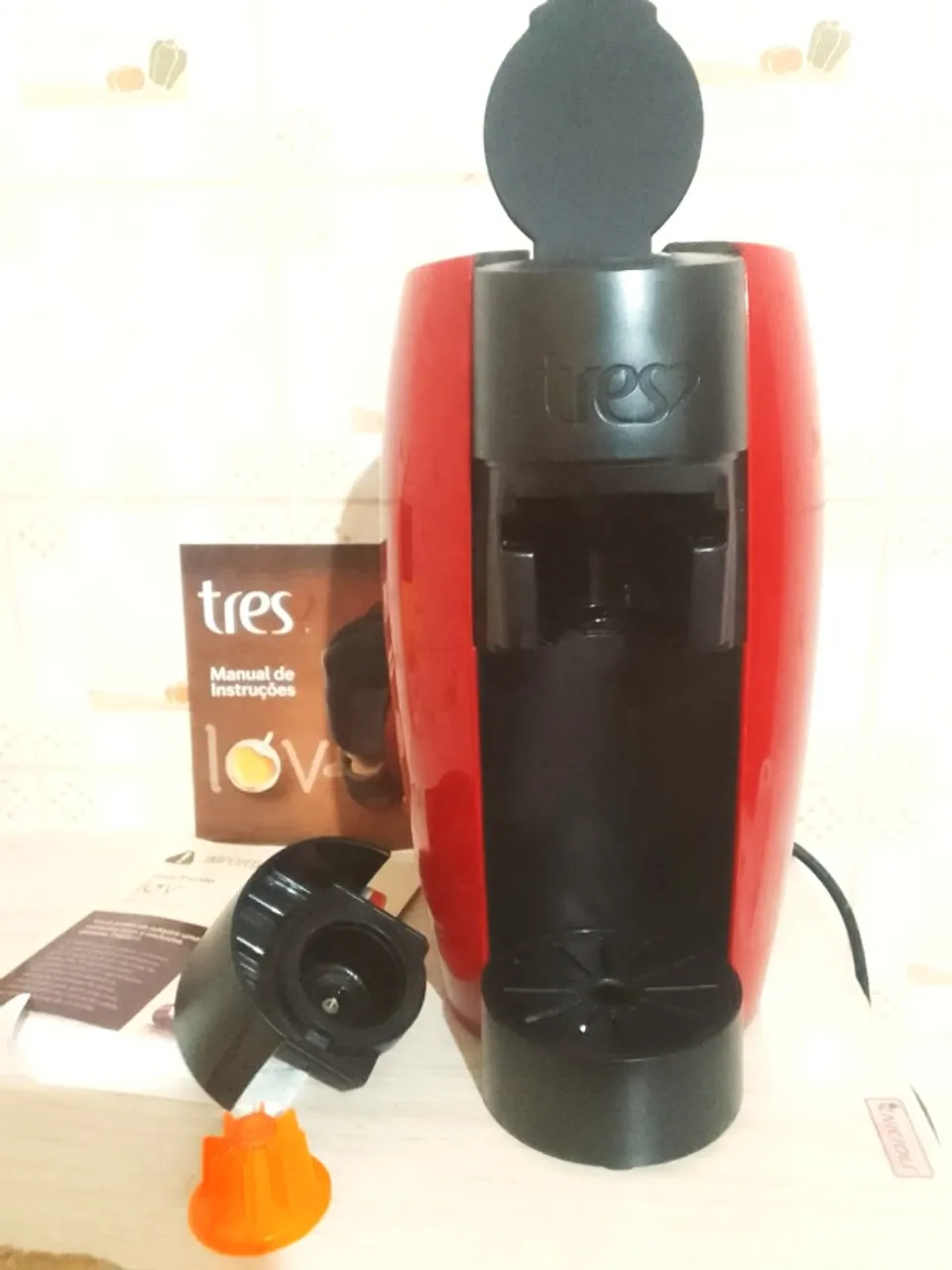 Cafeteira Espresso lov 3 corações