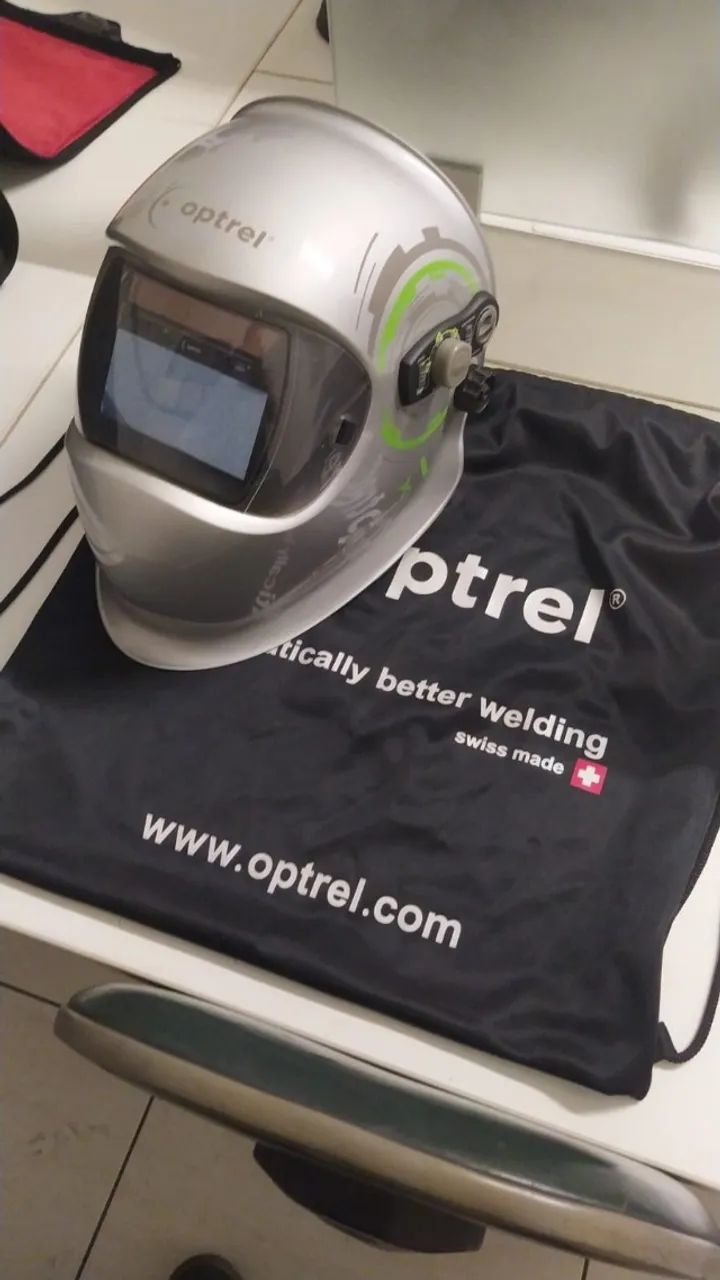 Mascara de solda Optrel com isofit - Foto 3