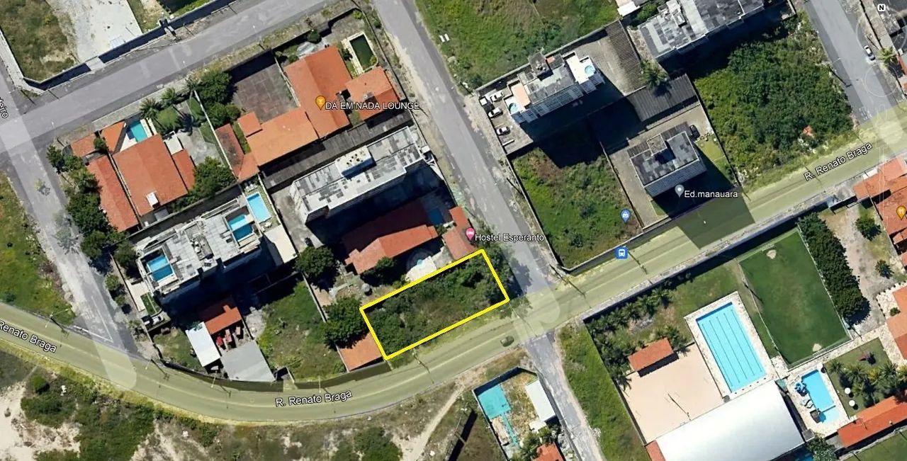 Terreno para alugar na Praia do Futuro 17m² x 40m²