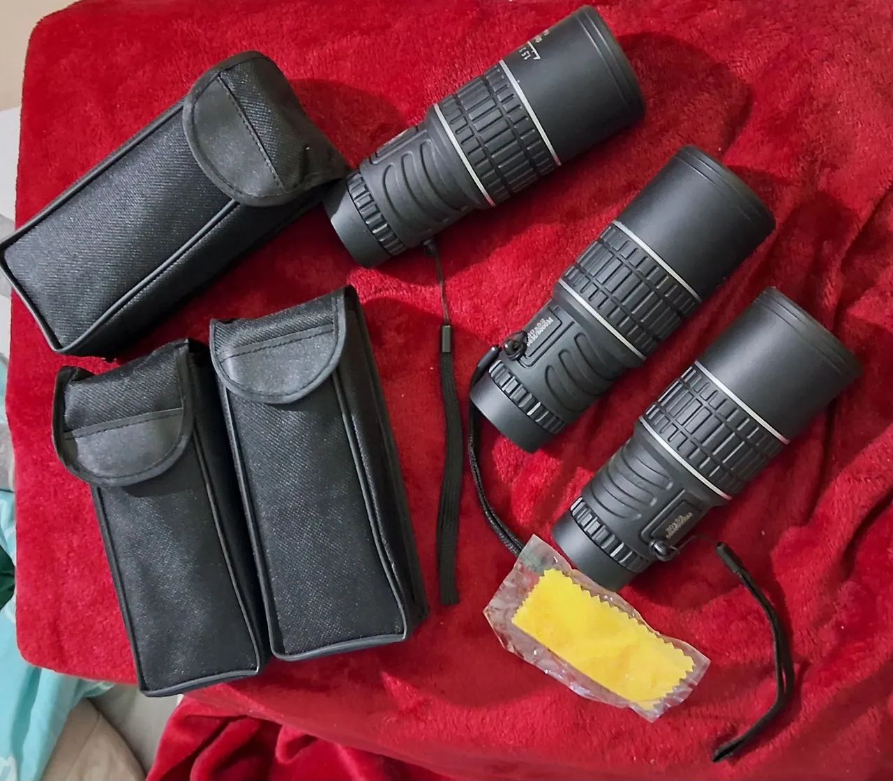 Três monóculos em ótimo estado da marca Zem - Foto 2