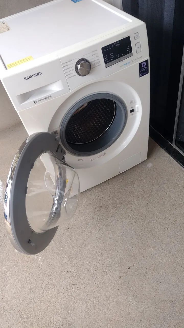 VENDE-SE LAVA E SECA SAMSUNG 10,2 KG SEMI NOVA  - Foto 2