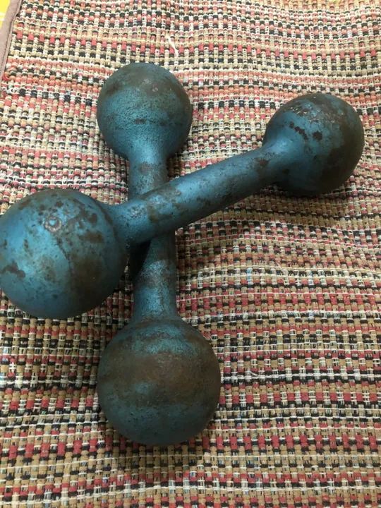 Halteres de Ferro - 4kg cada - Foto 3