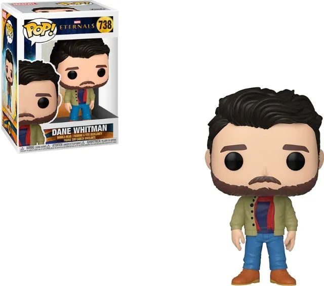Funko Pop Eternals Dane Whitman 738 Novo Original - Foto 3