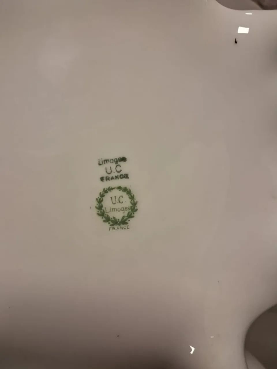 Escarradeira antiga de porcelana da Limoges - Foto 4