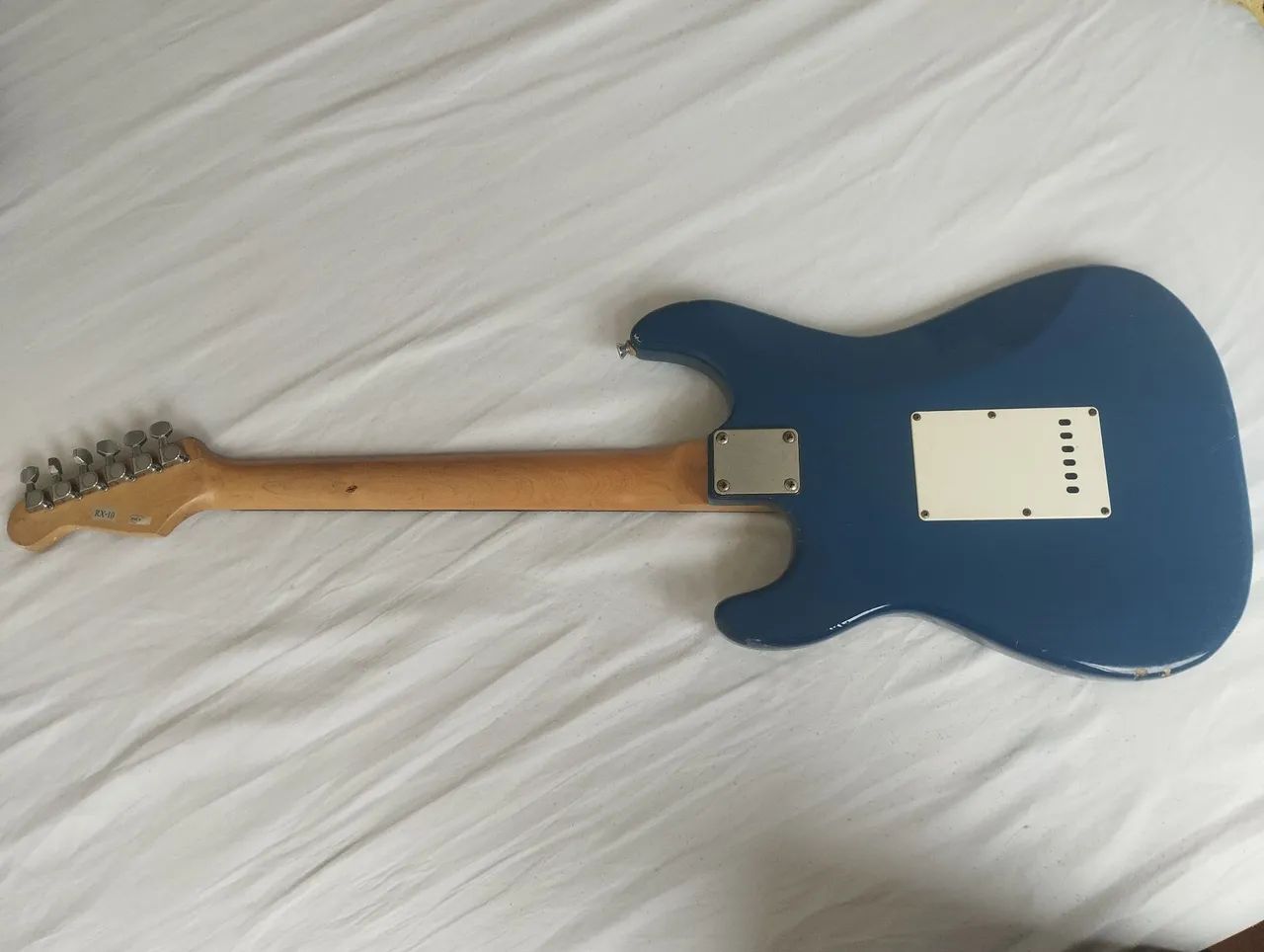 Guitarra Elétrica Stratocaster Azul - Foto 4