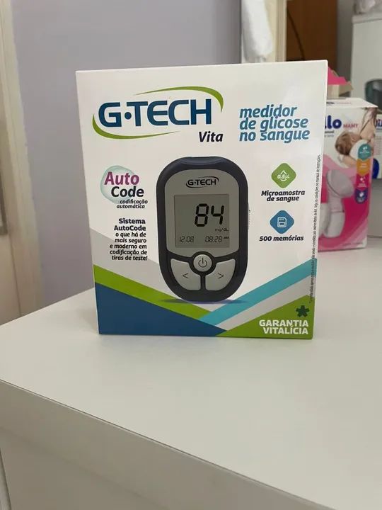 Tiras Reagentes G-Tech Vita Auto Code 45 unidades - Foto 4
