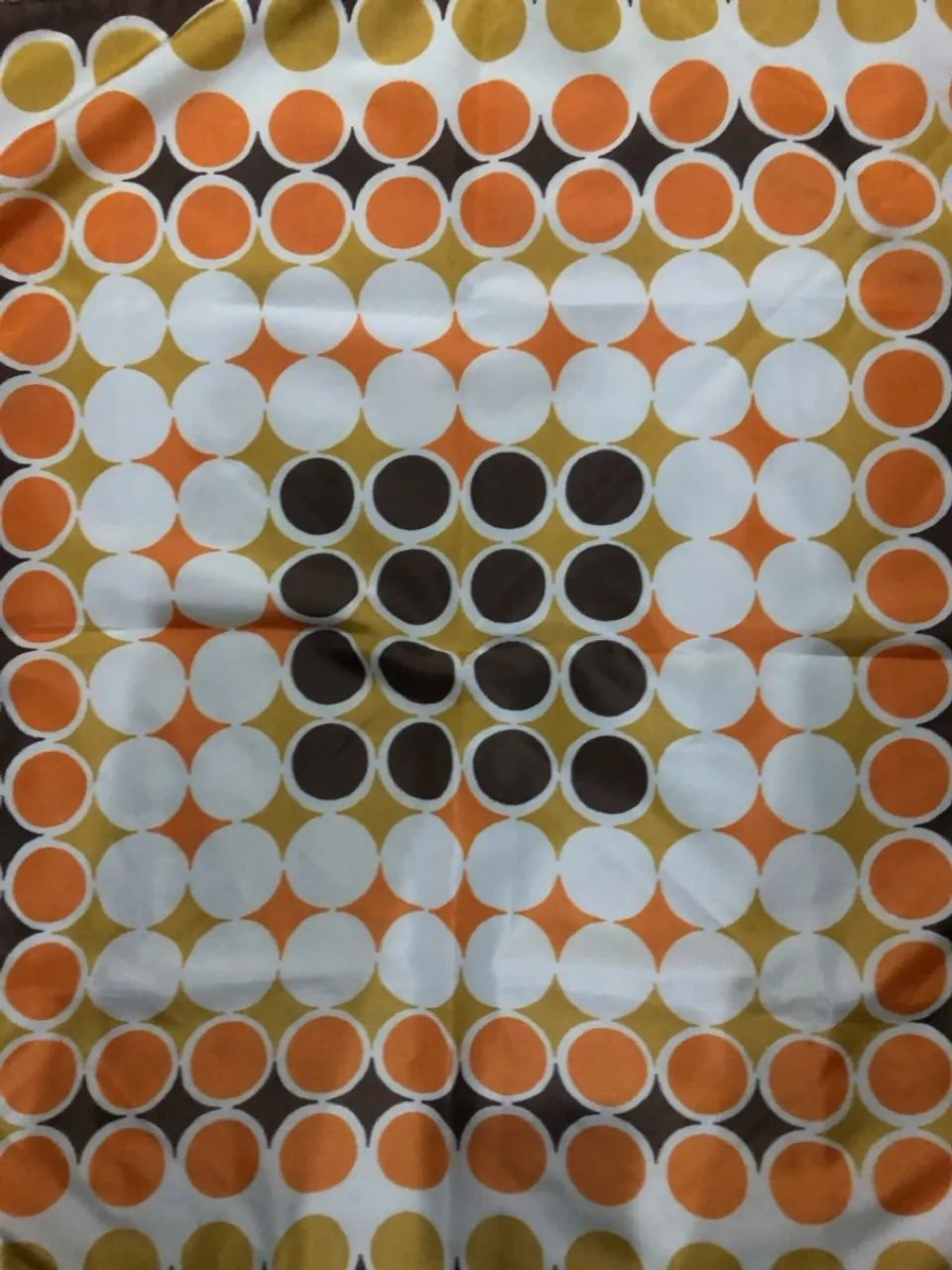 Lenço estampado com design retrô - Foto 5