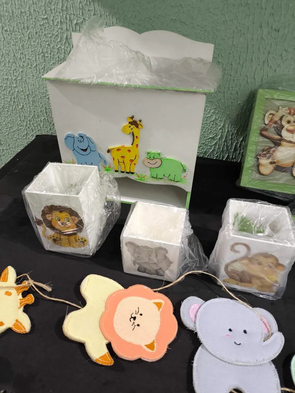 Kit maternidade Safari diversos itens  - Foto 2