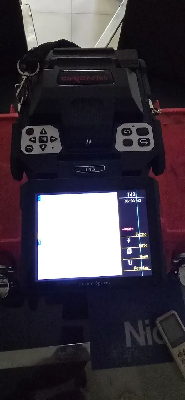 Fusion Splicer Orientek T43 (fusora de fibra optica)