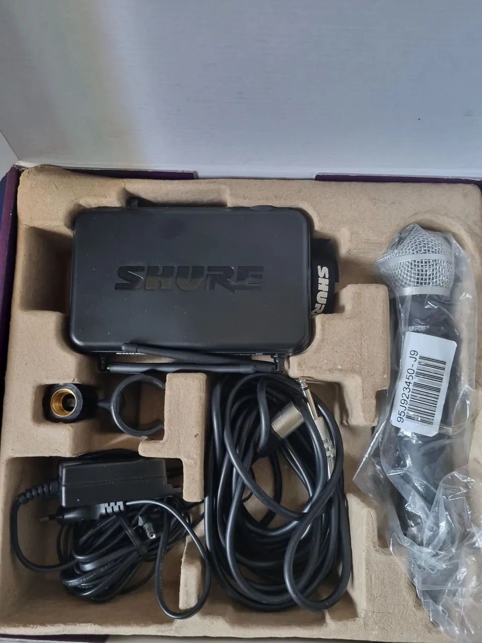Kit Microfone sem fio,pouco usado - Foto 3