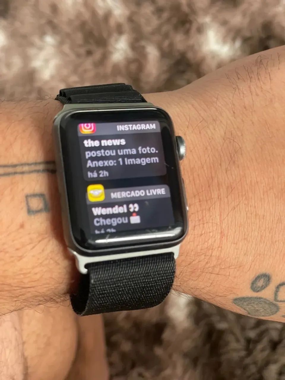 Apple Watch série alumínio 42 mm