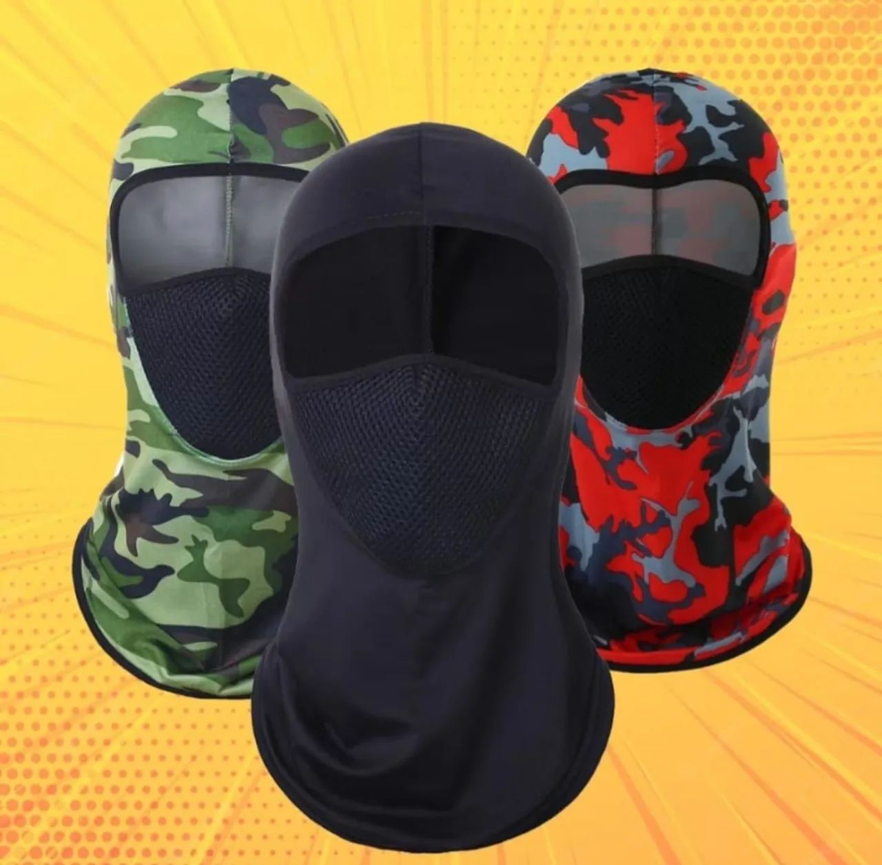 Balaclava Facial Proteção Solar 