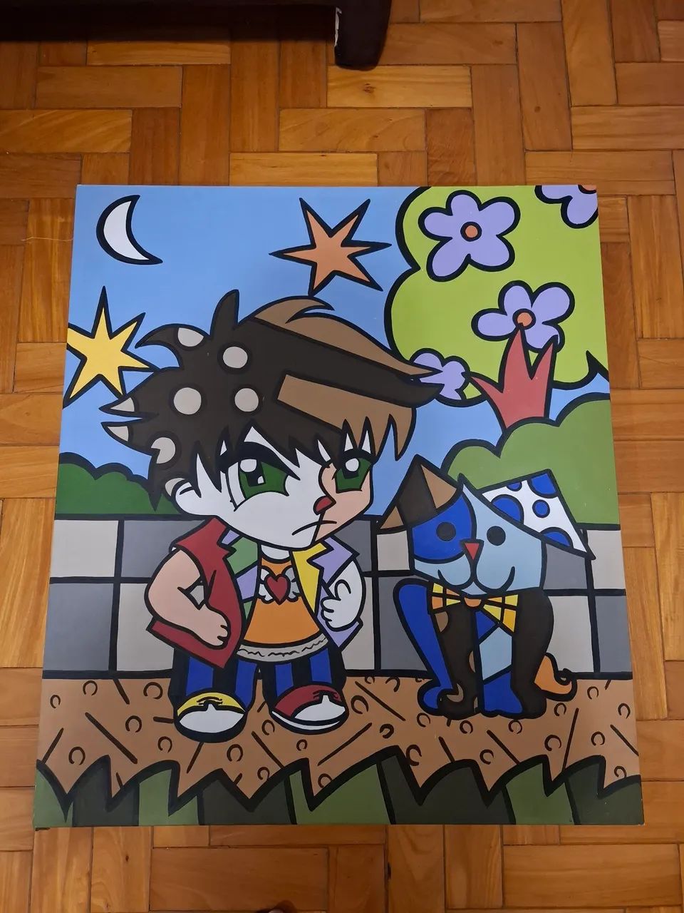Quadro decoração infantil 80cmx 70cm