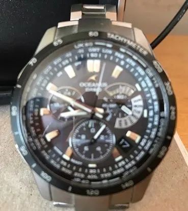 Oceanus - Casio - modelo OCW-M7000 (importado - Japao)  - Foto 2