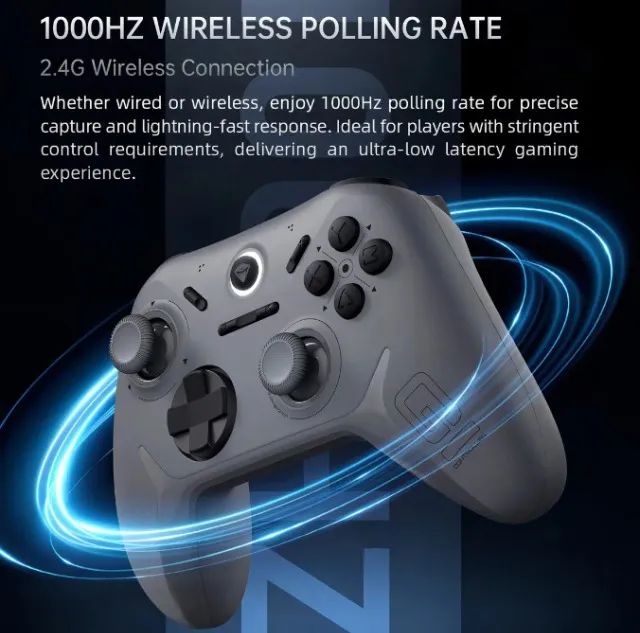 Controle Joystick Machenike G1 - Sem Fio - Pc/Switch/Android - Preto - Foto 2