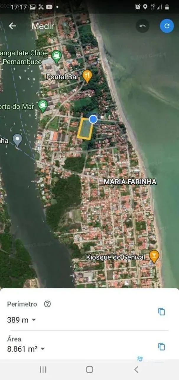 Área com 8.248 m² próximo ao Mar em Maria Farinha, Paulista - PE - Foto 2