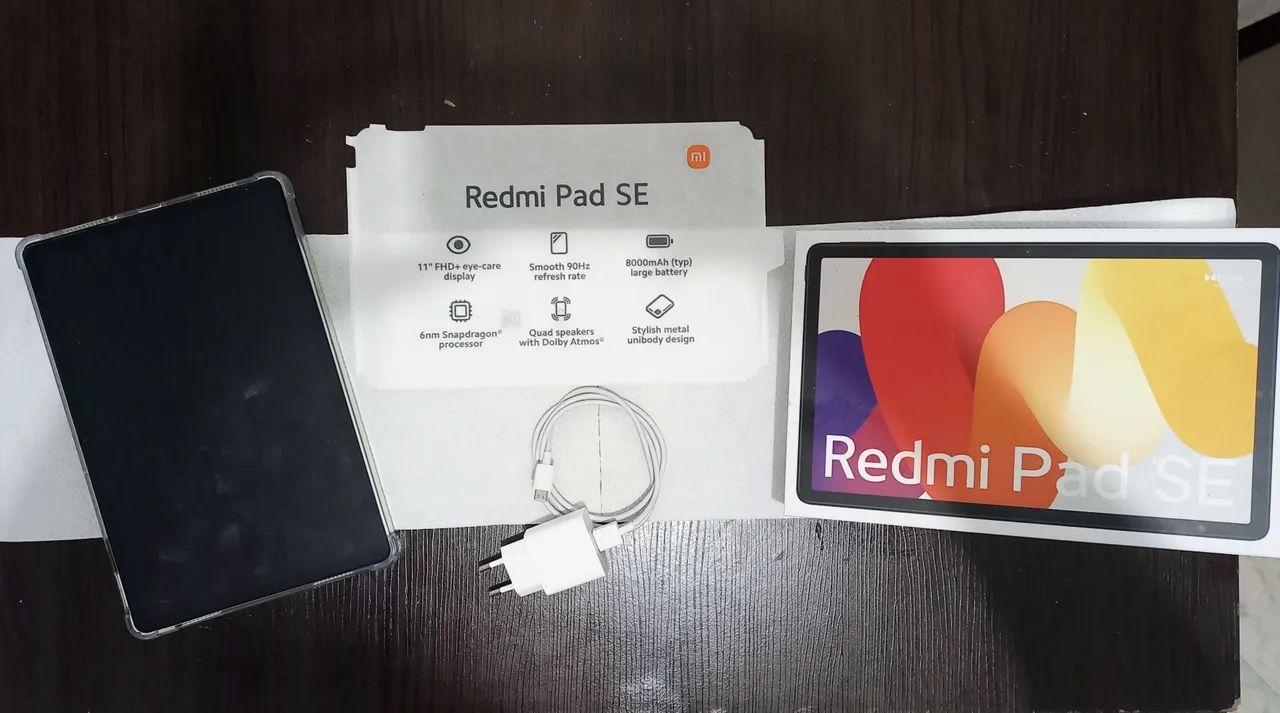 Tablet Mi Pad SE 11". Aceito troca em Patinete Elétrico. - Foto 2