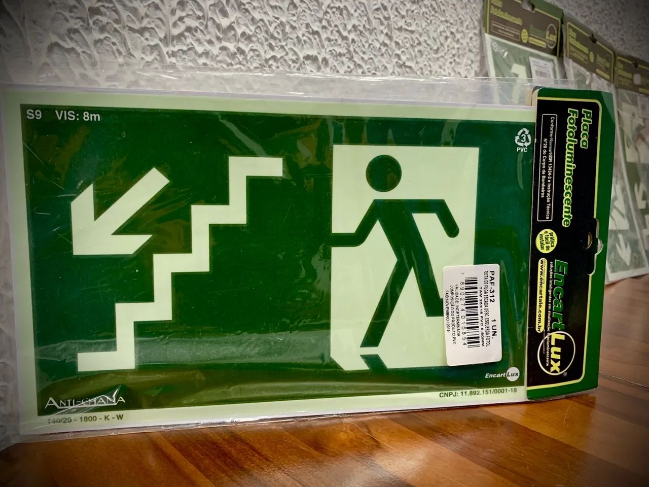 PLACAS DE SINALIZAÇÃO FOTOLUMINESCENTES - Foto 4